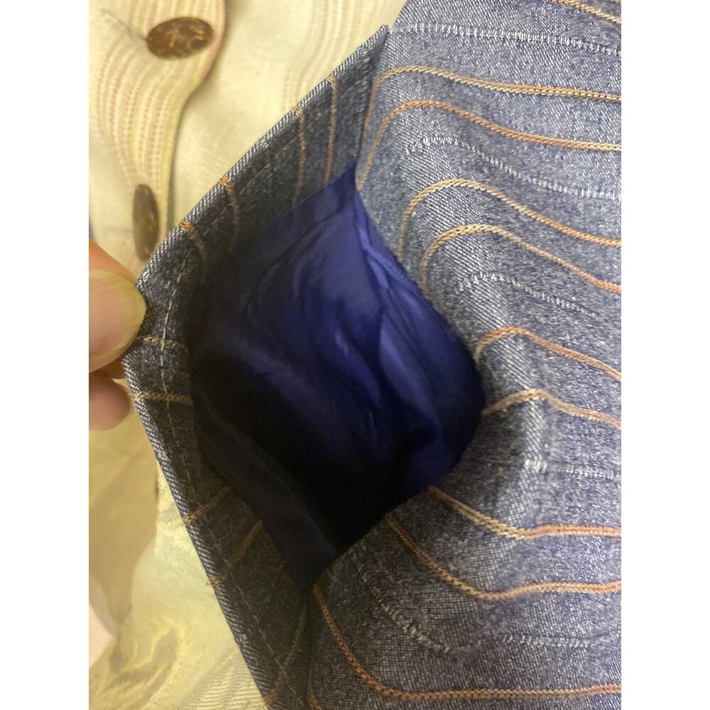 Vintage Patchwork Blazer Jacket Small - image 5